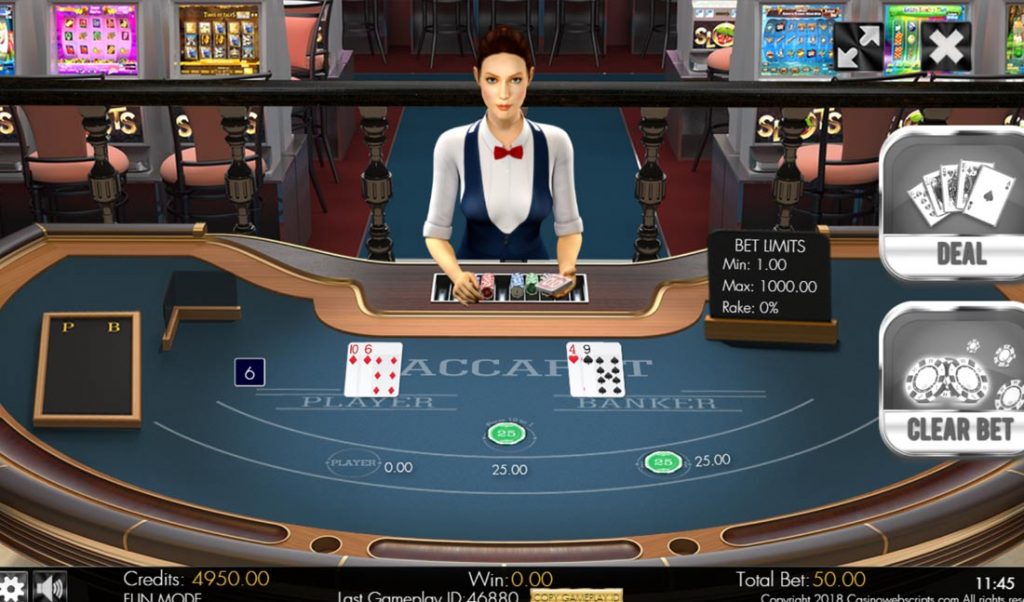 Play Baccarat Online Free