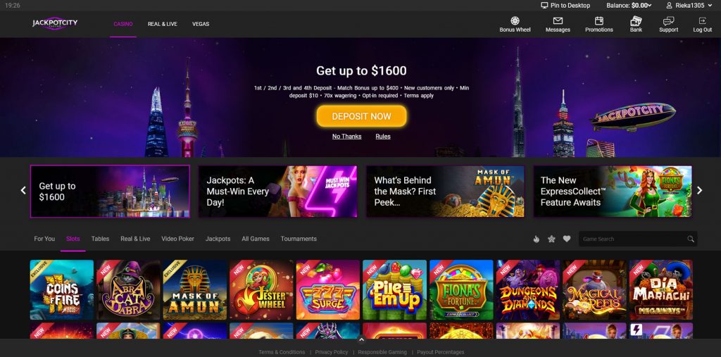 Online baccarat Jackpot City Casino