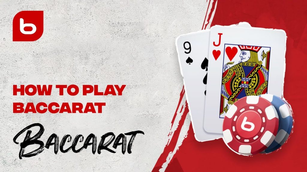 How to play baccarat online