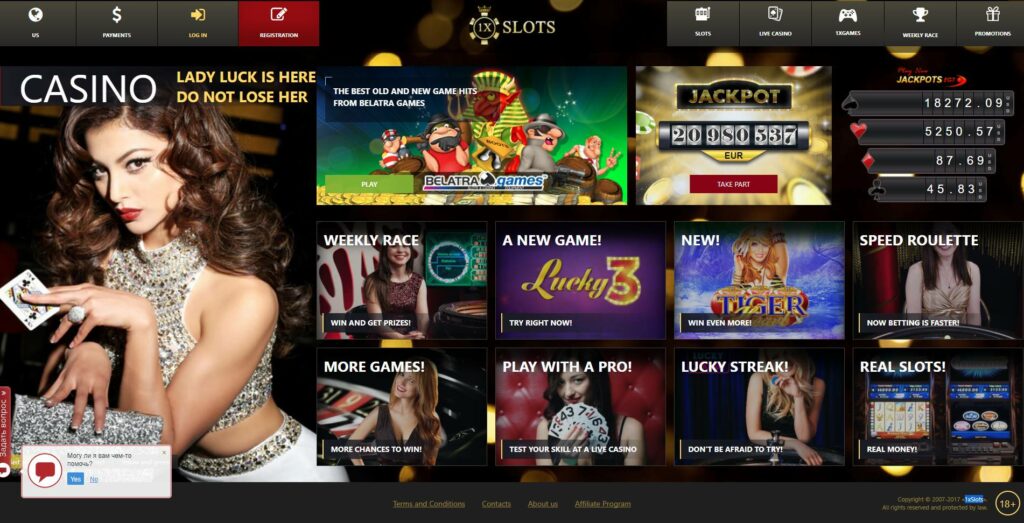 1xslots Casino