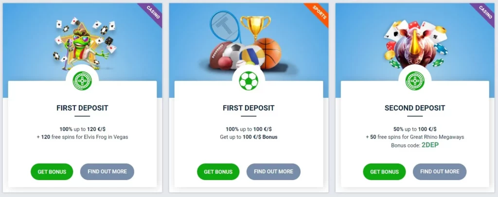 20Bet Casino Bonus