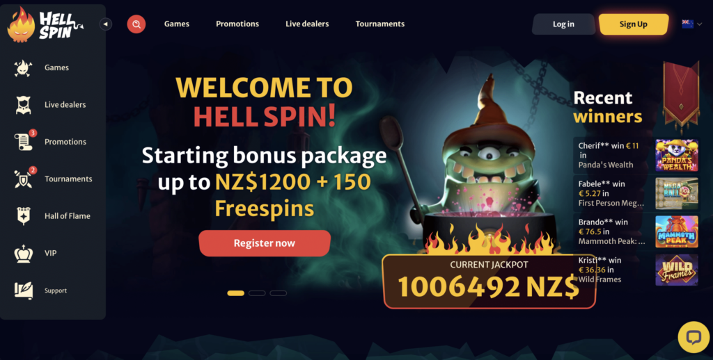 Hellspin Bonus