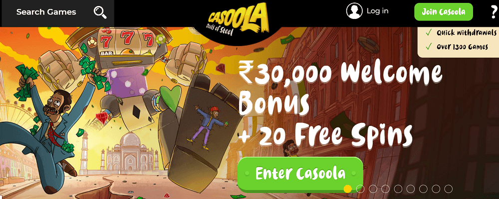 Casoola Casino Bonus