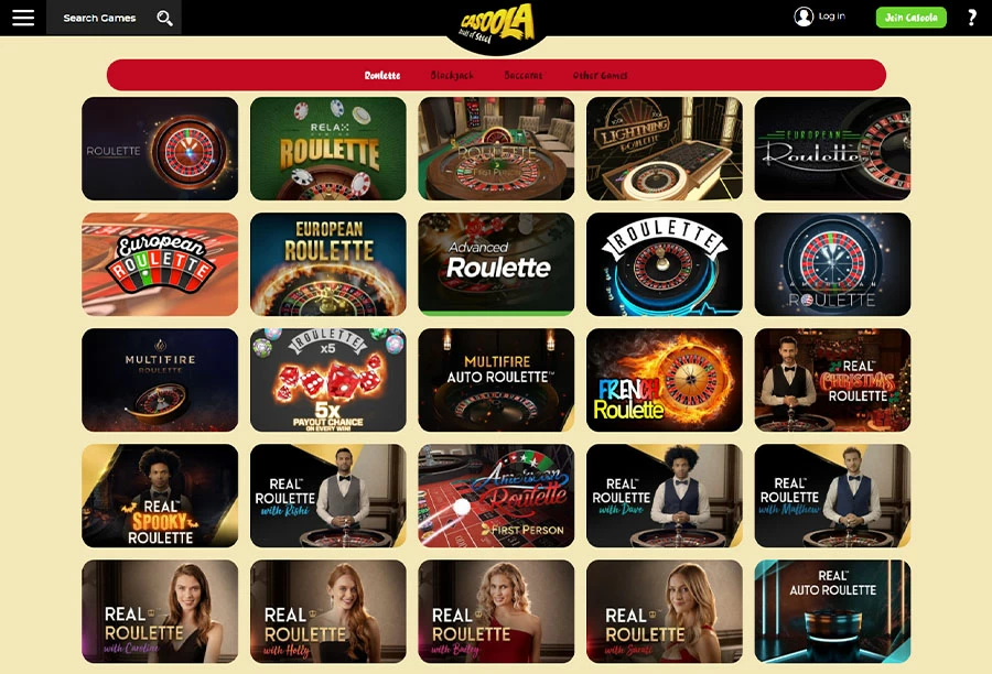 Casoola Casino Login