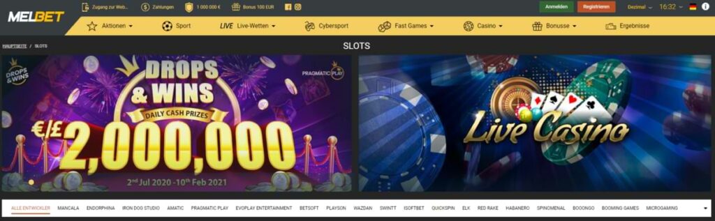 Melbet Casino Review