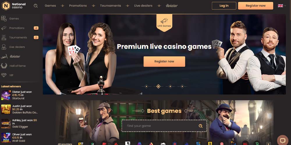 National Casino Live Games