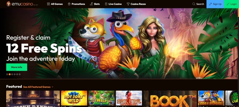 Emu Casino Free Spins.webp