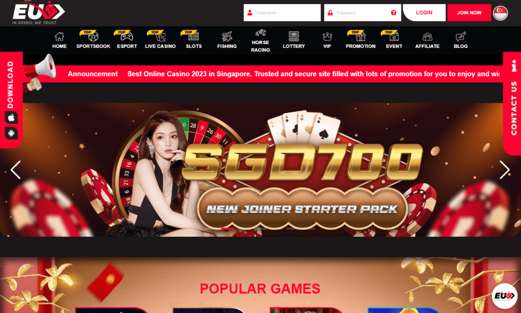 EU9 Casino Welcome Bonus